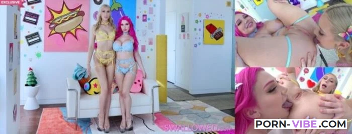 Lily Lou & Kay Lovely - Lily and Kay Want A Hot Load [Swallowed.com] SD