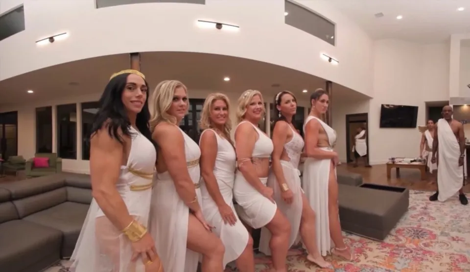 Uninhibited Toga Orgy Party - Angel Minx Leads The Hotwife Tour FullHD 1080p - porn video at PornVibe.com